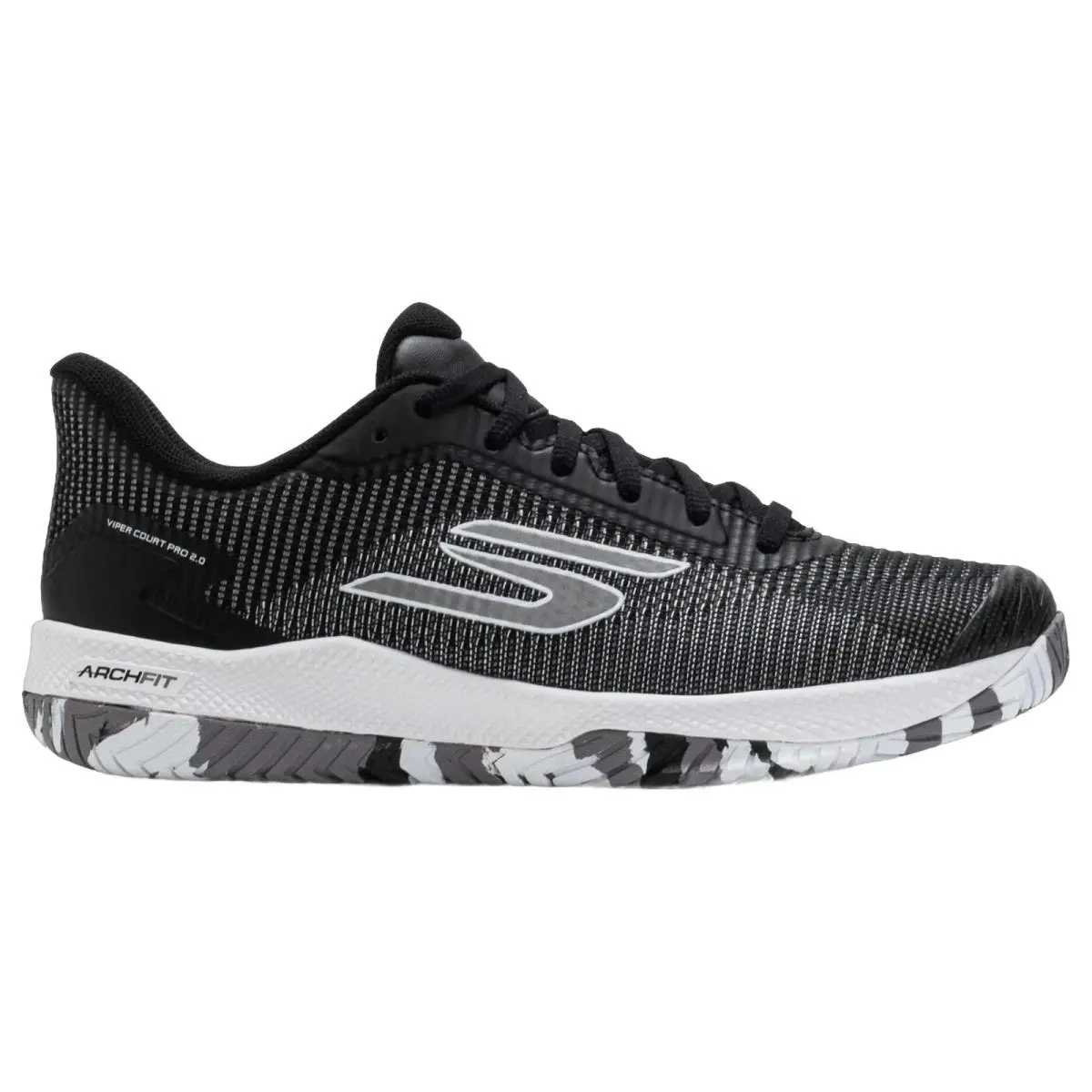 Skechers shoes - Skechers Viper Court Pro 2 0 - 172109-BKW - Black/White 6