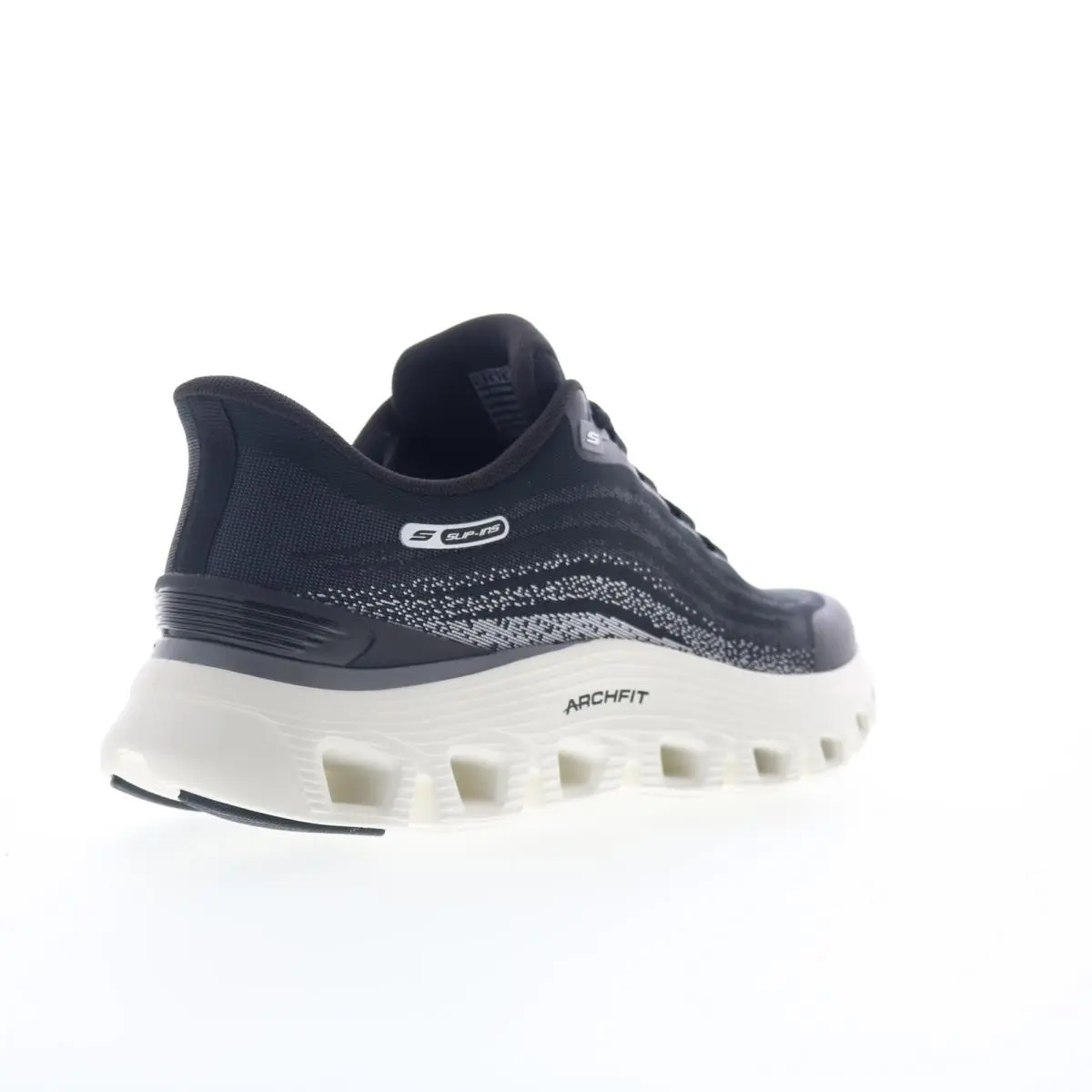 Skechers shoes - Skechers Slip-ins: Arch Fit Glide-Step Wave - Zanaro - 233194-BLK - Black 6