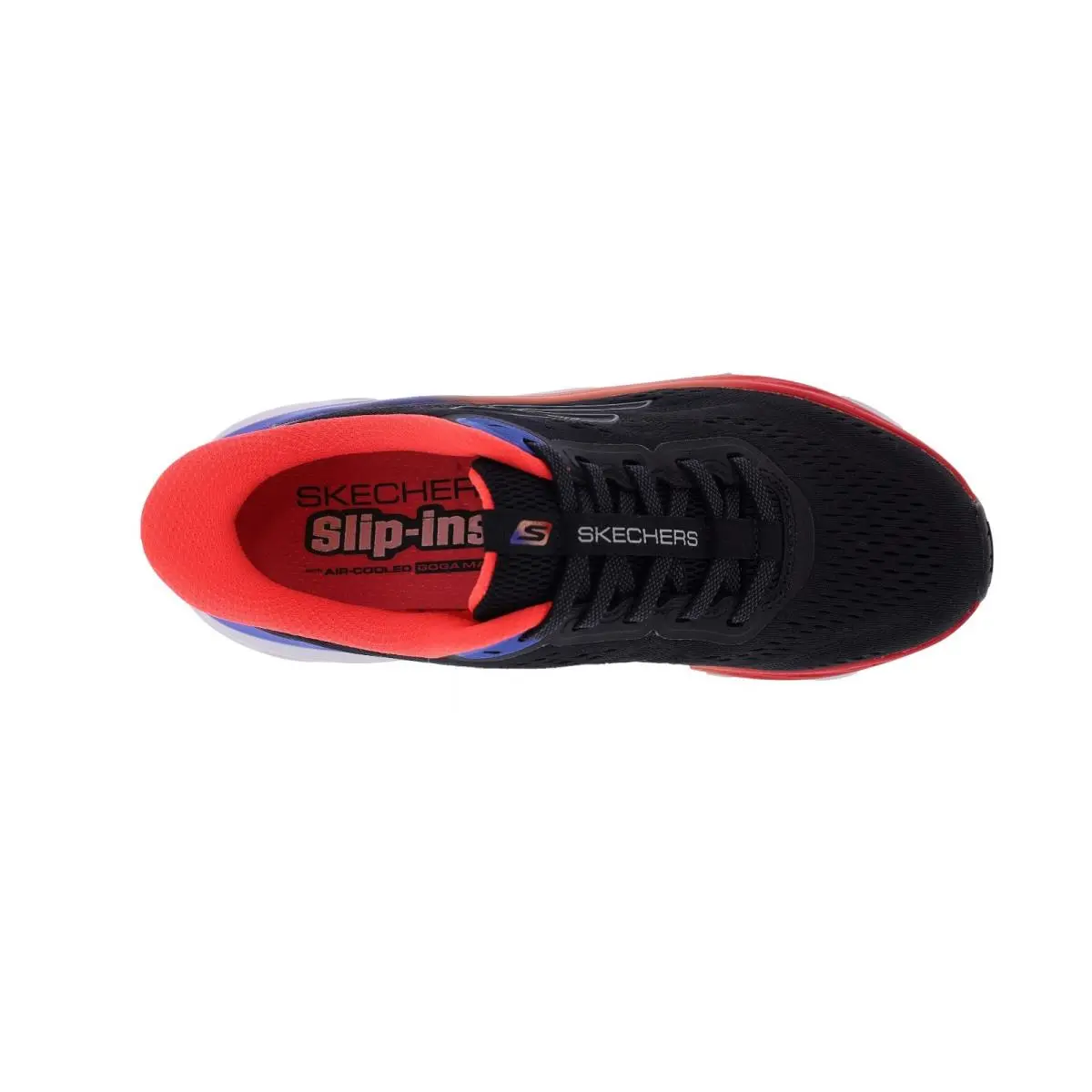 Skechers shoes - Hands Free Slip-ins: Max Run - 129200 BKMT - BLACK / MULTI 4