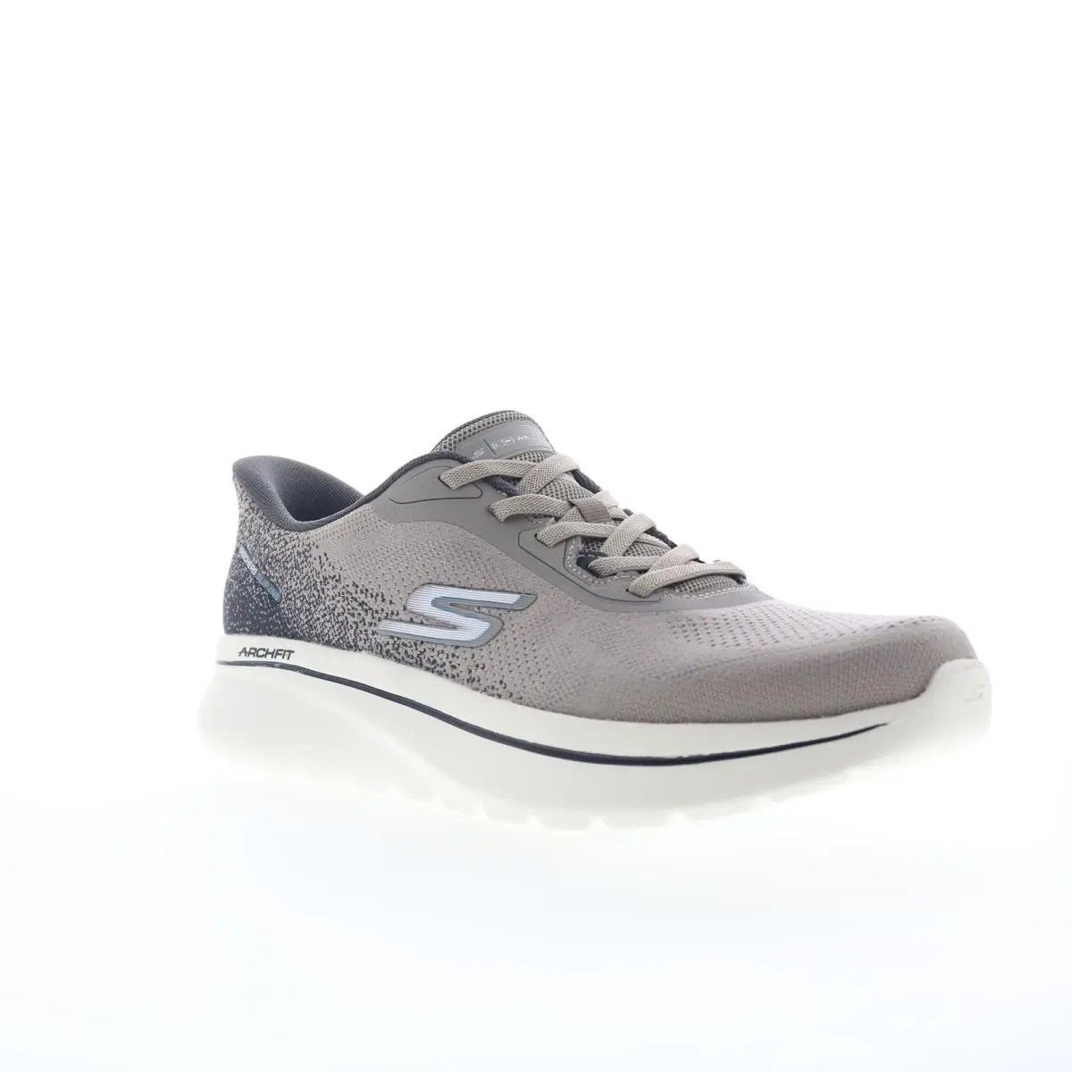 Skechers shoes - Skechers Slip-ins: Go Walk Arch Fit N-Joy - Alfredo - 217082-DKTP - Gray 0