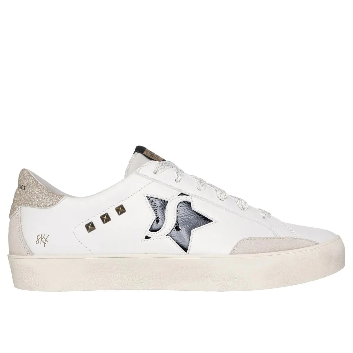Skechers shoes - 185343_wbgd - 185343_WBGD - white/black/gold 2