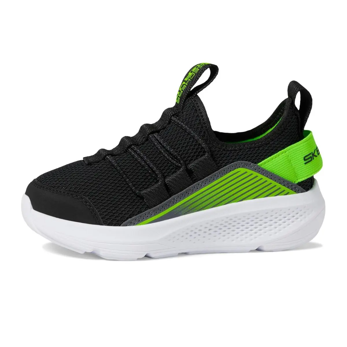 Skechers shoes - Black/Lime 2