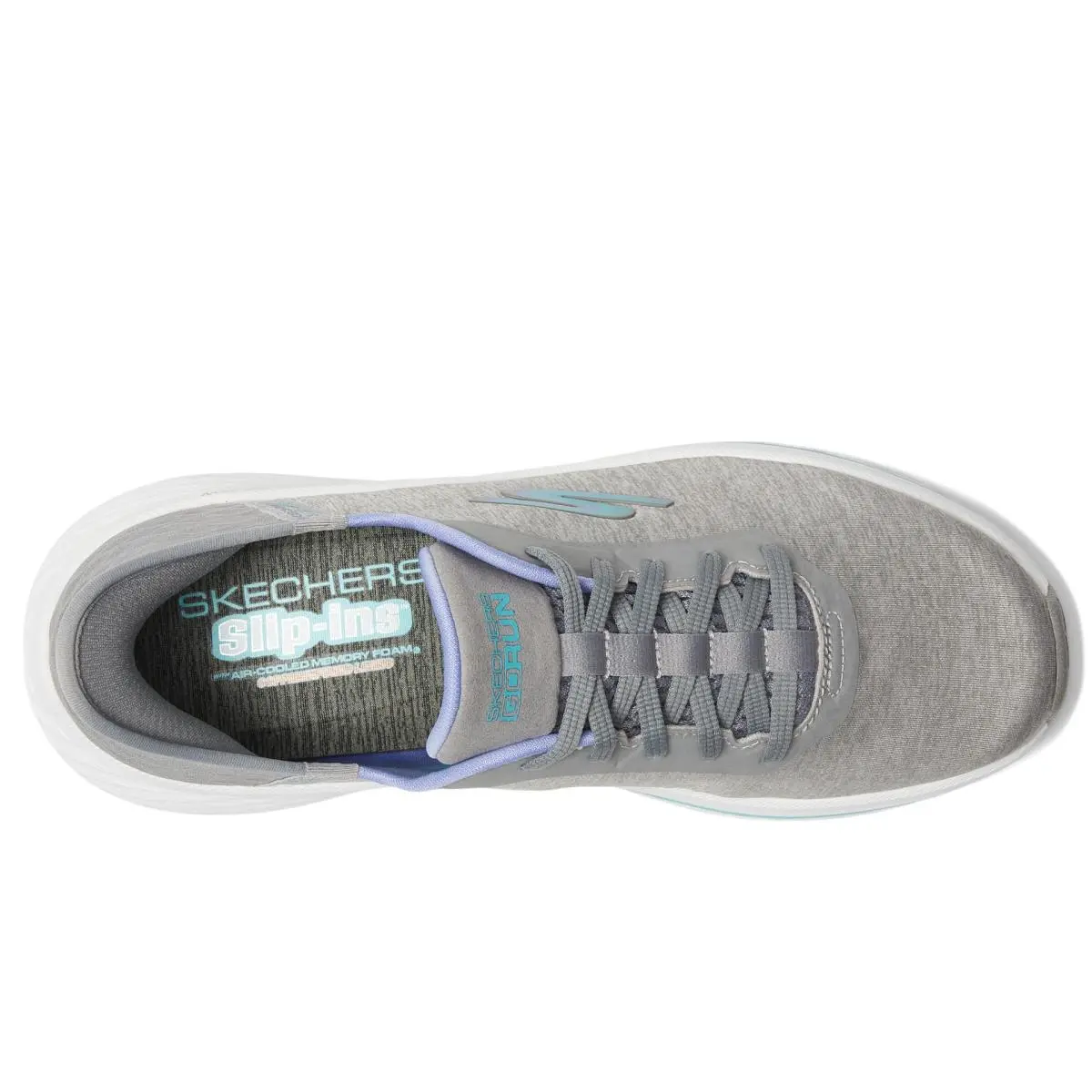 Skechers shoes - 129616 - 129616-NVPK - gray/blue 6
