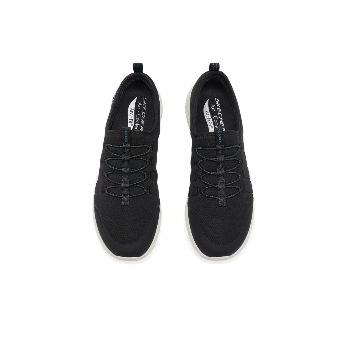 Skechers shoes - Skechers Arch Fit Virtue Dahlia 104594-BKW - 104594-BKW - Black 8