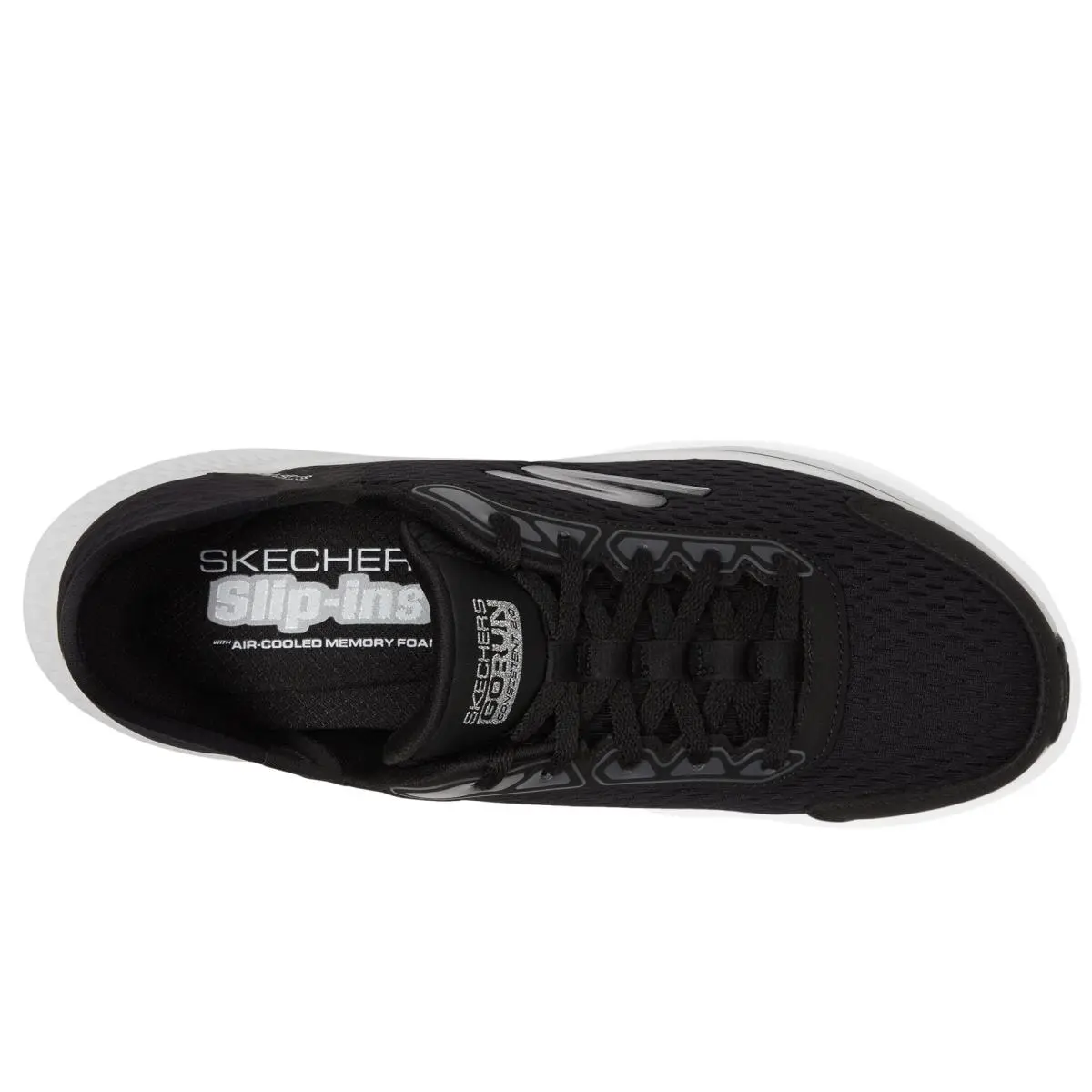 Skechers shoes - 128615 - 128615 - black/silver 1