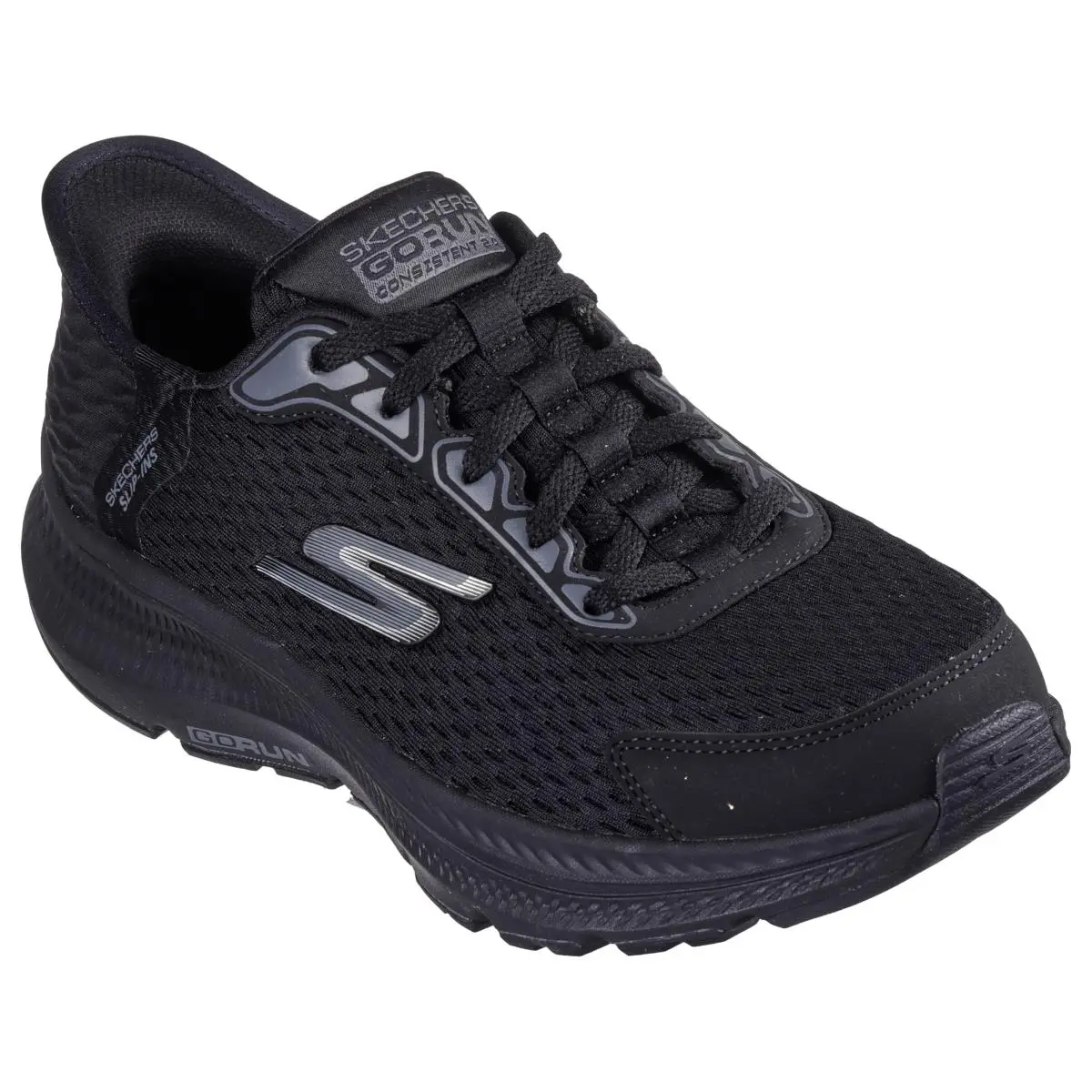 Skechers shoes - 128615 - 128615 - black/silver 30