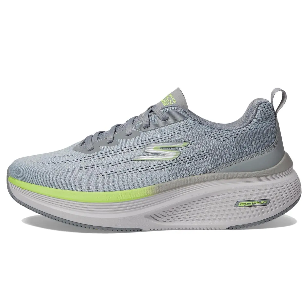 Skechers shoes - 129000 - 129000 - gray/lime 2