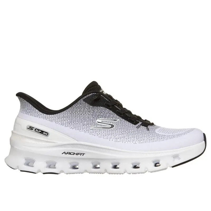 Skechers shoes - WHITE/BLACK 4