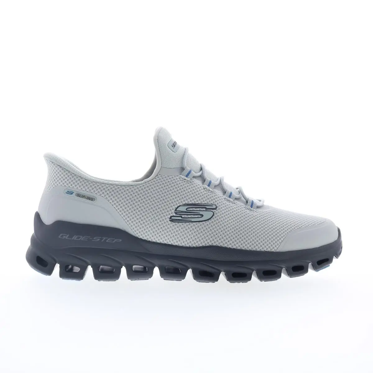 Skechers shoes - Skechers Slip-ins: Glide-Step - Remnynt - 233017W-LGBK - Gray 7