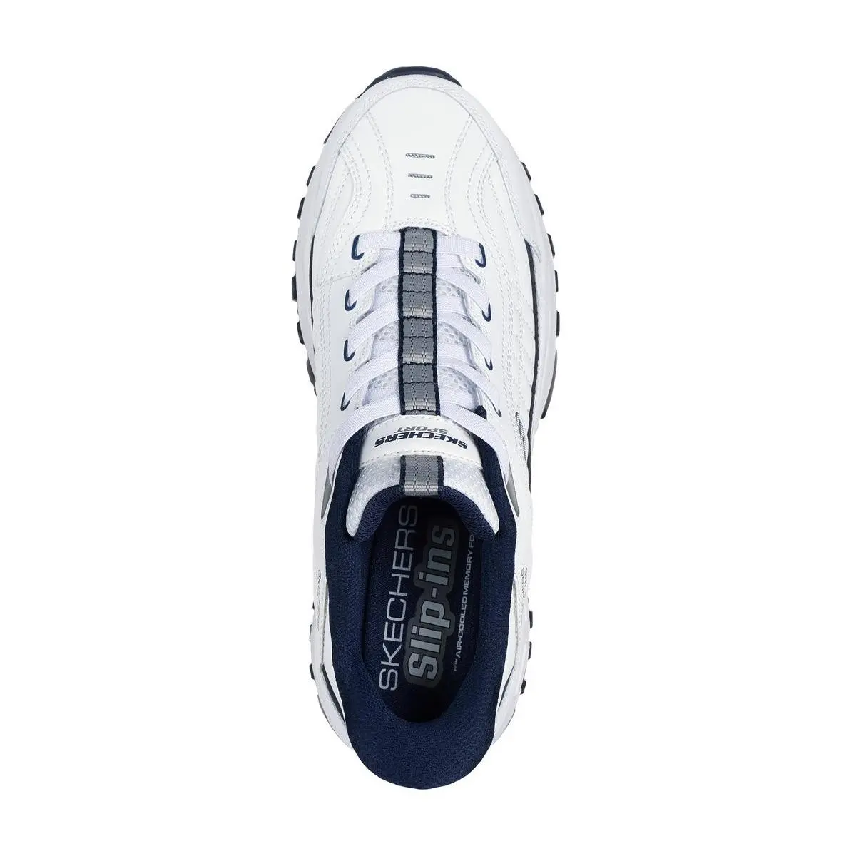 Skechers shoes - WHITE/NAVY 5
