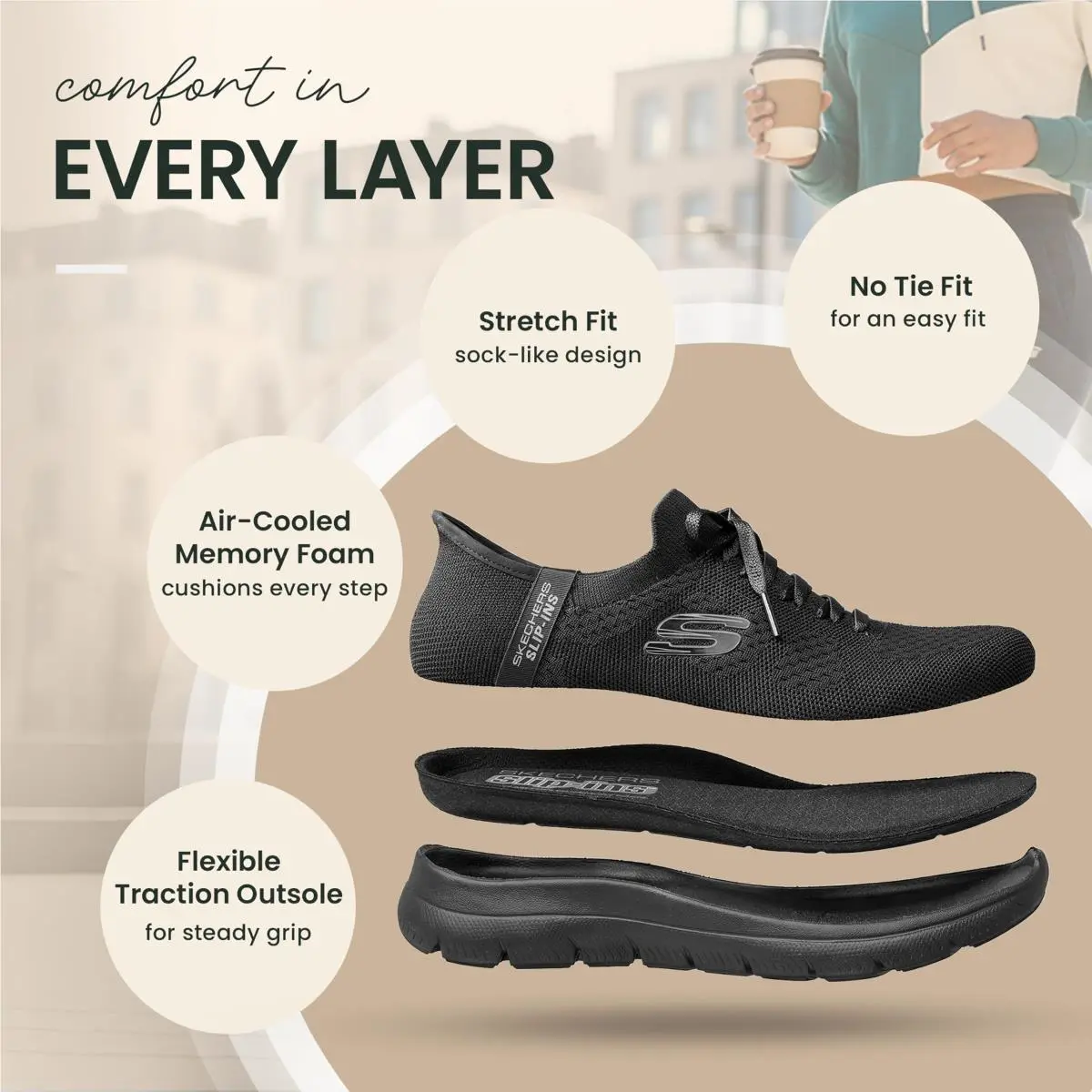 Skechers shoes - 150263 - 150263 - black/black 2