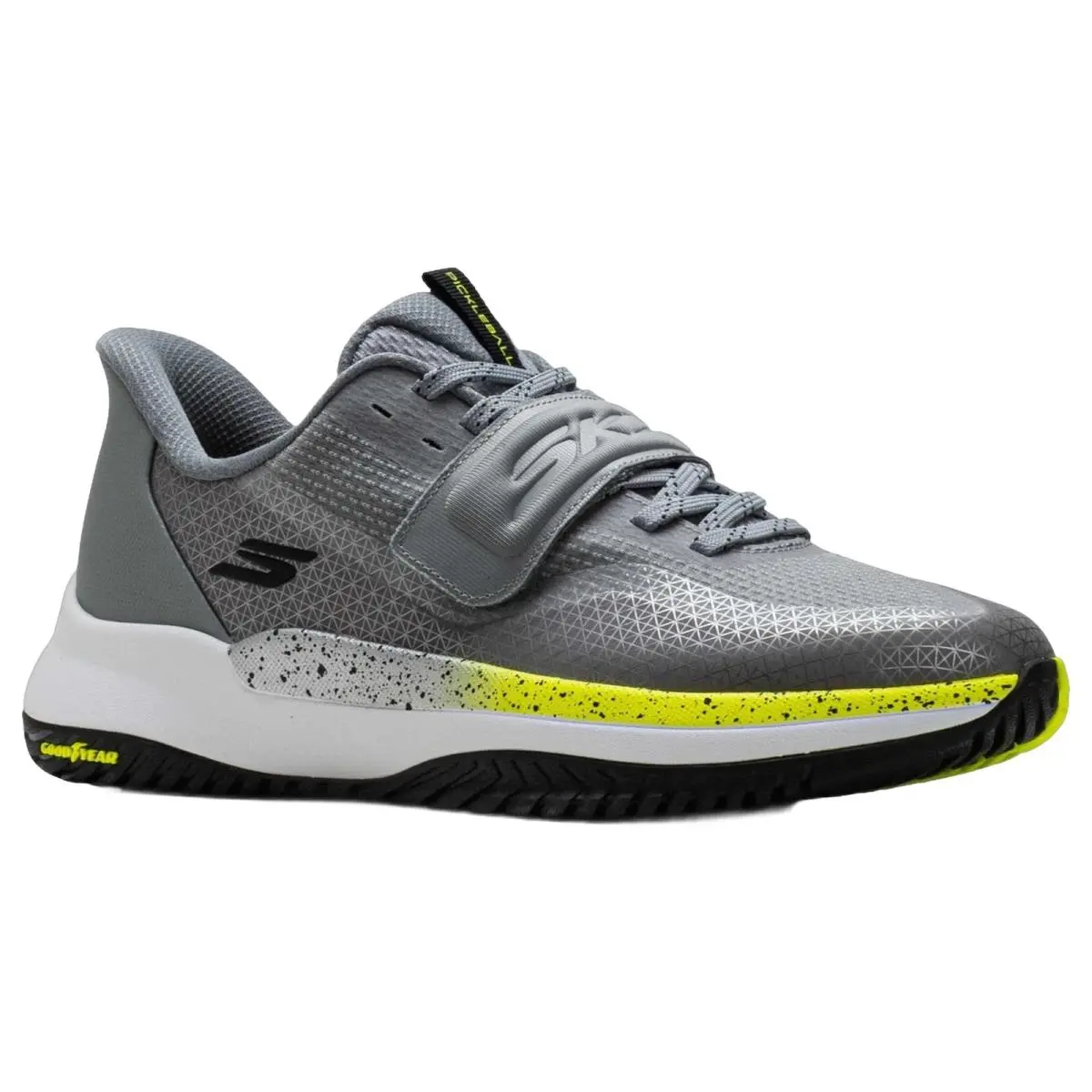 Skechers shoes - Skechers Viper Court Elite 2 0 - 246121-GYYL - Gray/Yellow 10