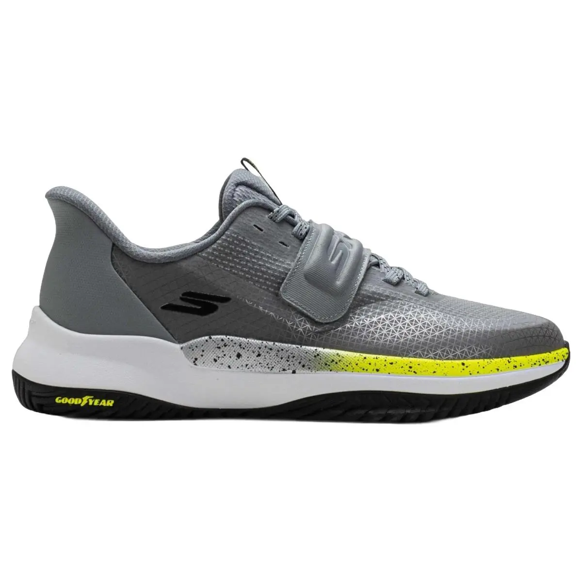 Skechers shoes - Skechers Viper Court Elite 2 0 - 246121-GYYL - Gray/Yellow 6