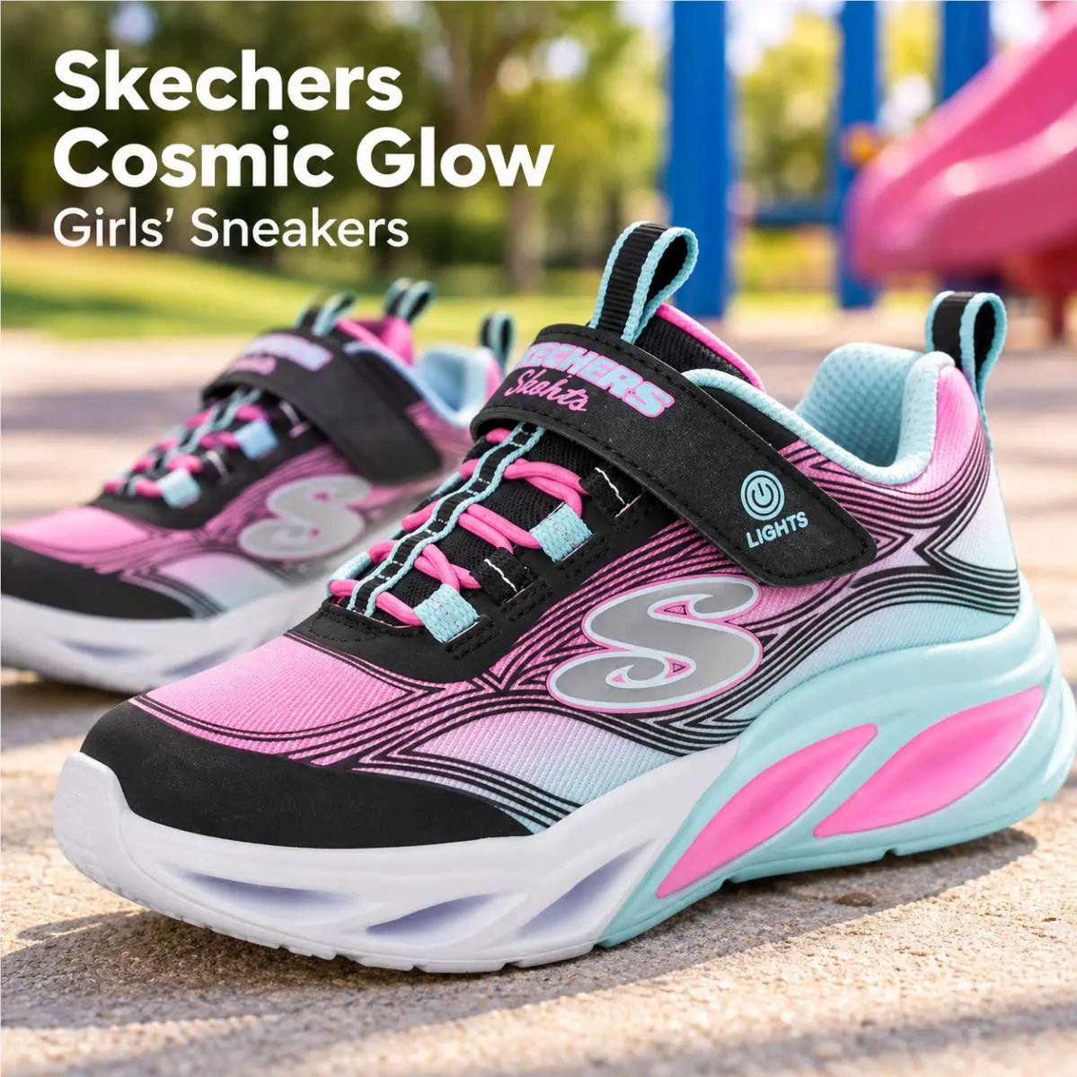 Skechers shoes - Black/Pink 7