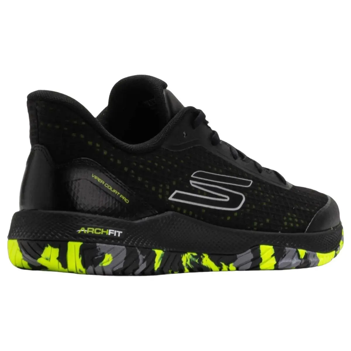 Skechers shoes - Skechers Viper Court Pro - Viper Court Pro - 246069-BLK - Black/Yellow 11
