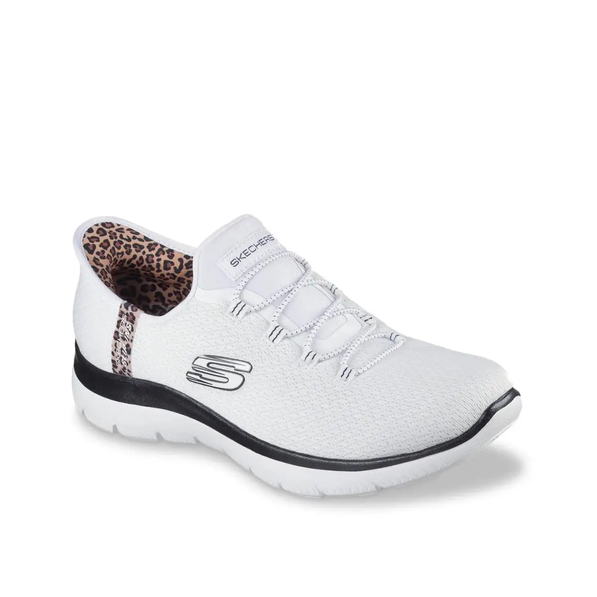 Skechers shoes - White Leopard Print 1