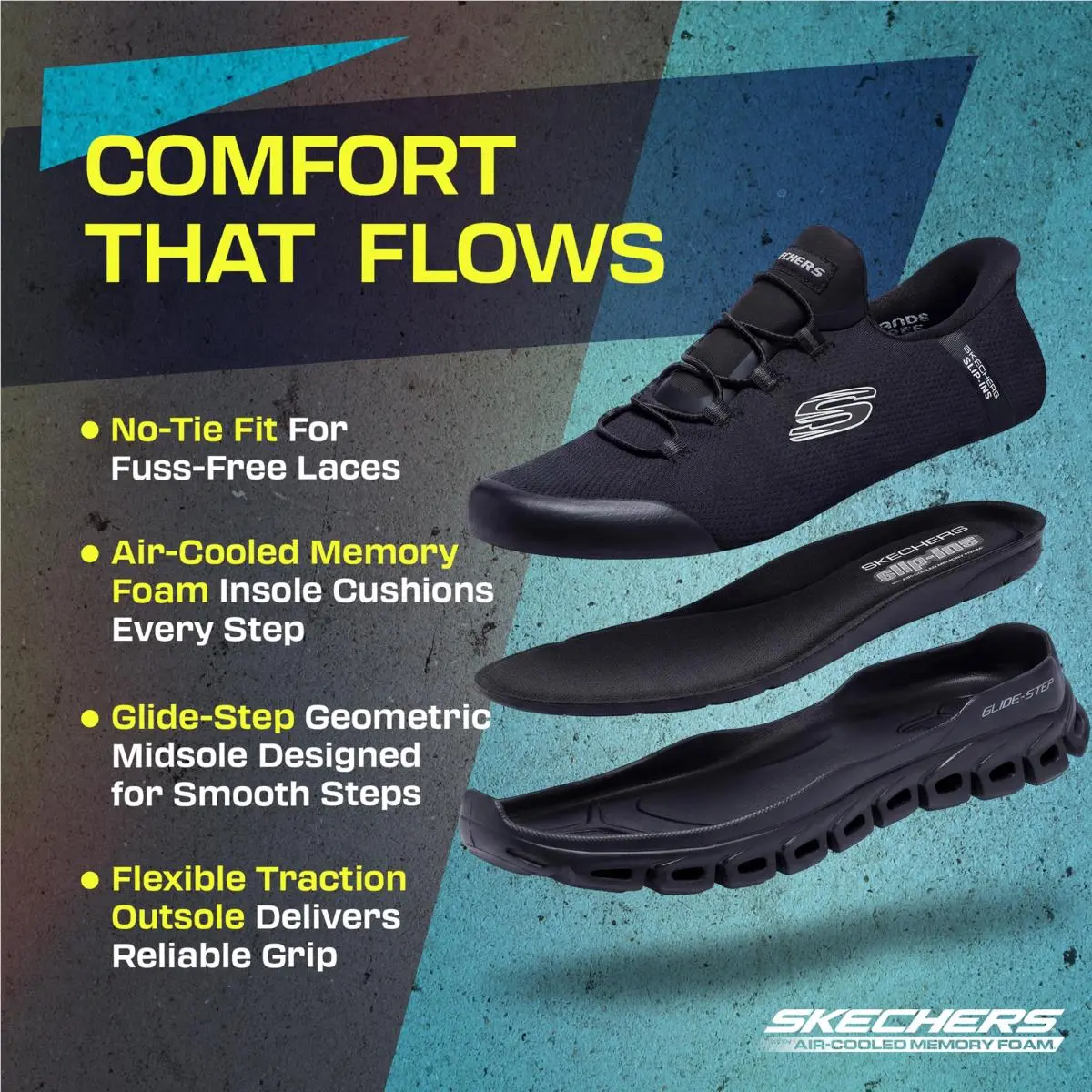 Skechers shoes - 233011 - 233011 - black 2
