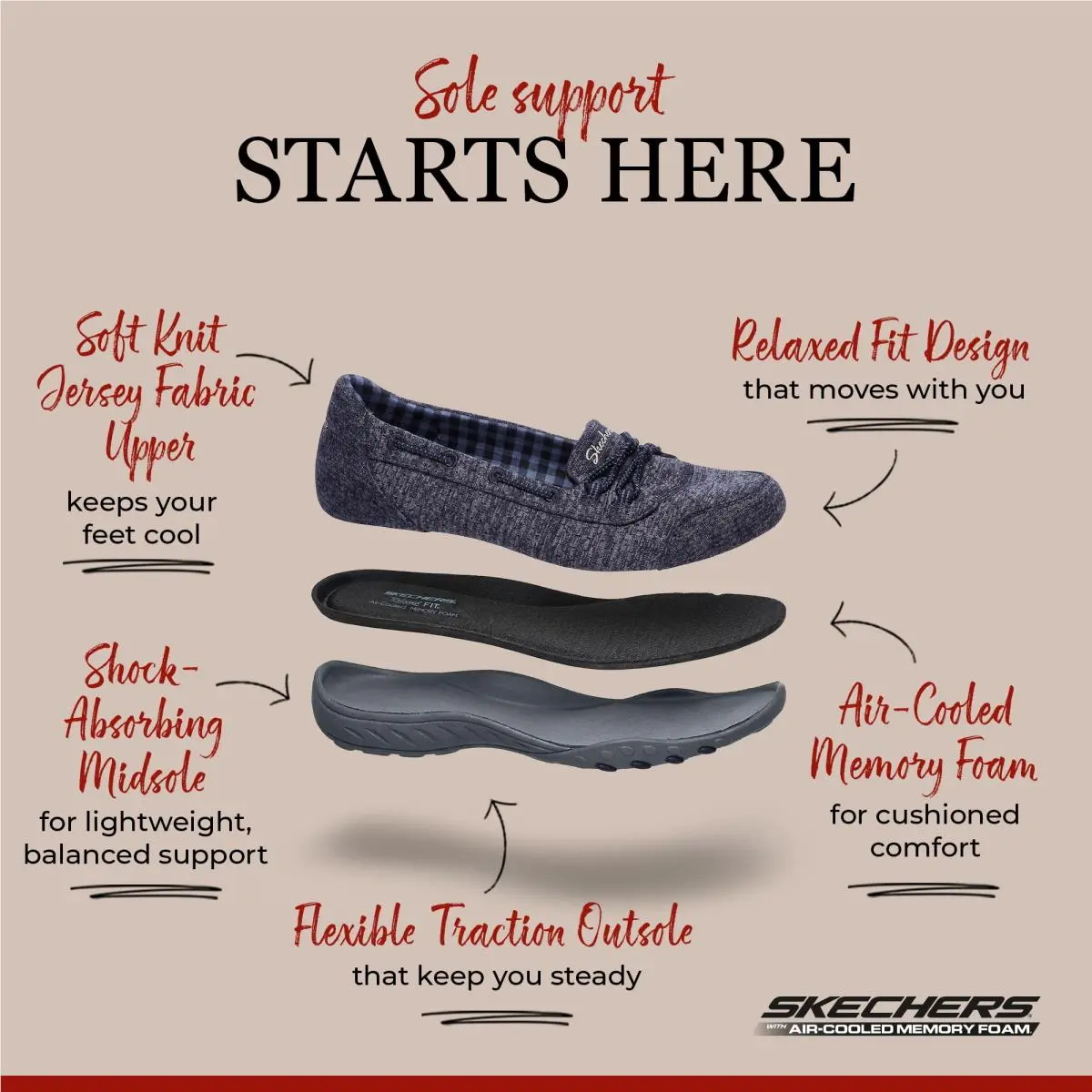 Skechers shoes - 23839 - 23839-417-9 US - navy 3