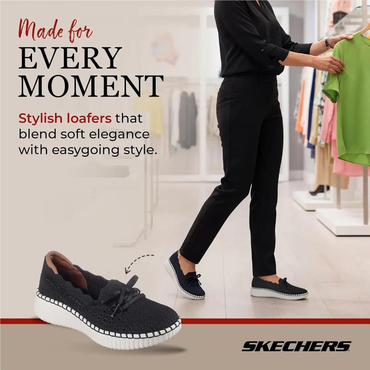 Skechers shoes - Wilshire Blvd - Knit Sail - 100822-MOC - Multicolor, (Manufacturer): Blue (UPC: 198739141436) 20