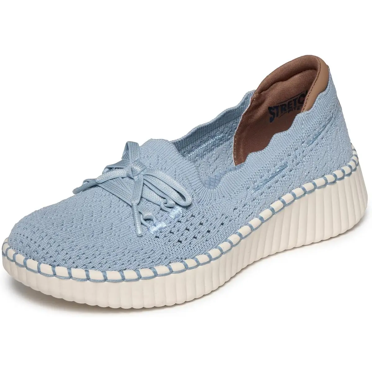 Skechers shoes - Wilshire Blvd - Knit Sail - 100822-MOC - Multicolor, (Manufacturer): Blue (UPC: 198739141436) 5