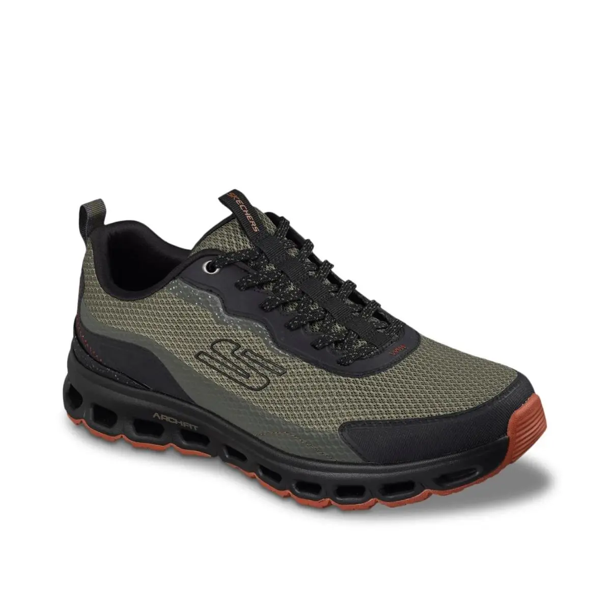 Skechers shoes - Olive Green/Black 5