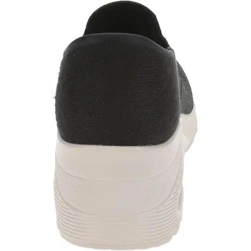 Skechers shoes - Slip-ins: Uno Wedge - Kickin` Knit - 177523 BLK - Black/White 3