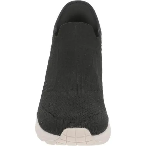 Skechers shoes - Slip-ins: Uno Wedge - Kickin` Knit - 177523 BLK - Black/White 8