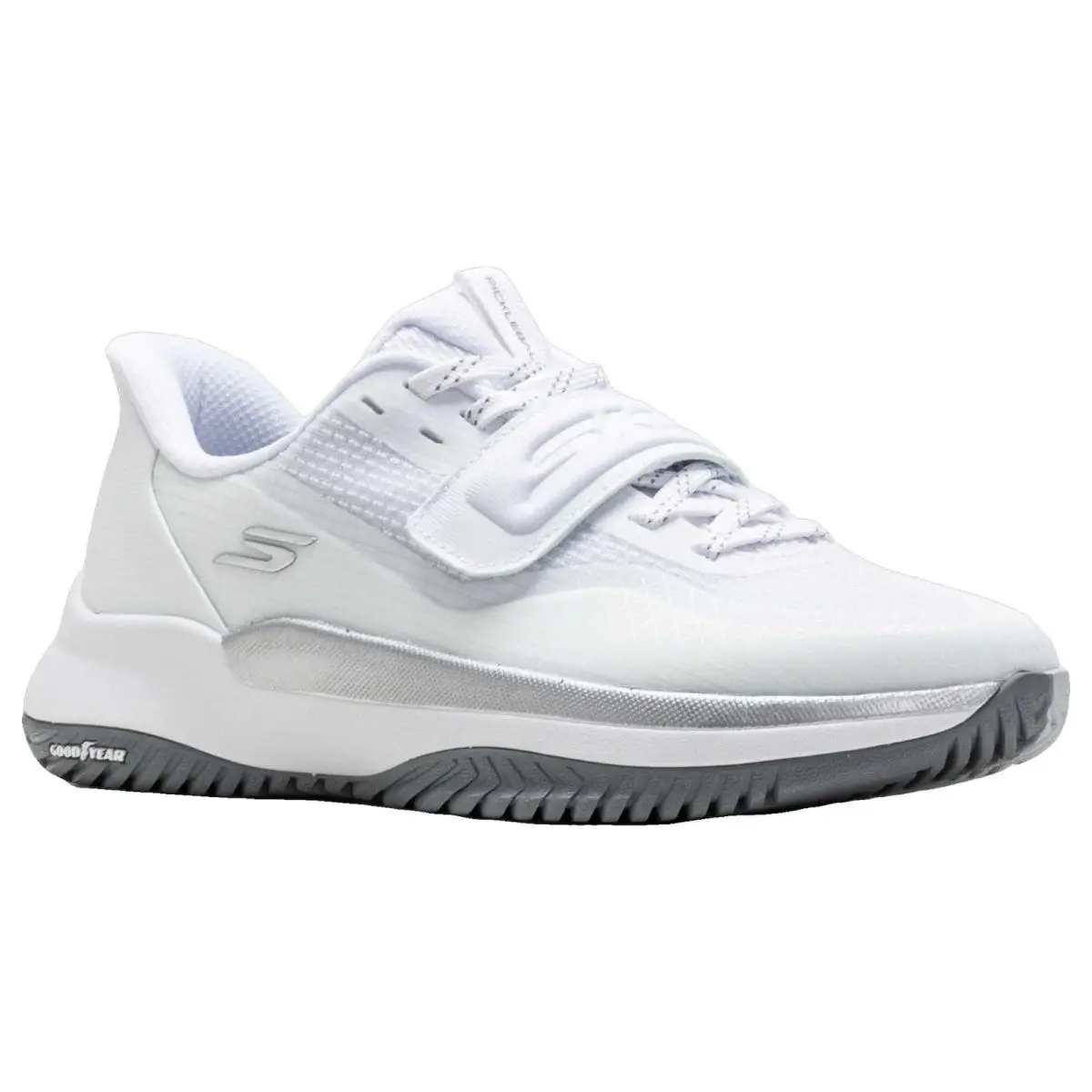 Skechers shoes - Skechers Viper Court Elite 2 0 - 172121-WHT - White/Silver 10