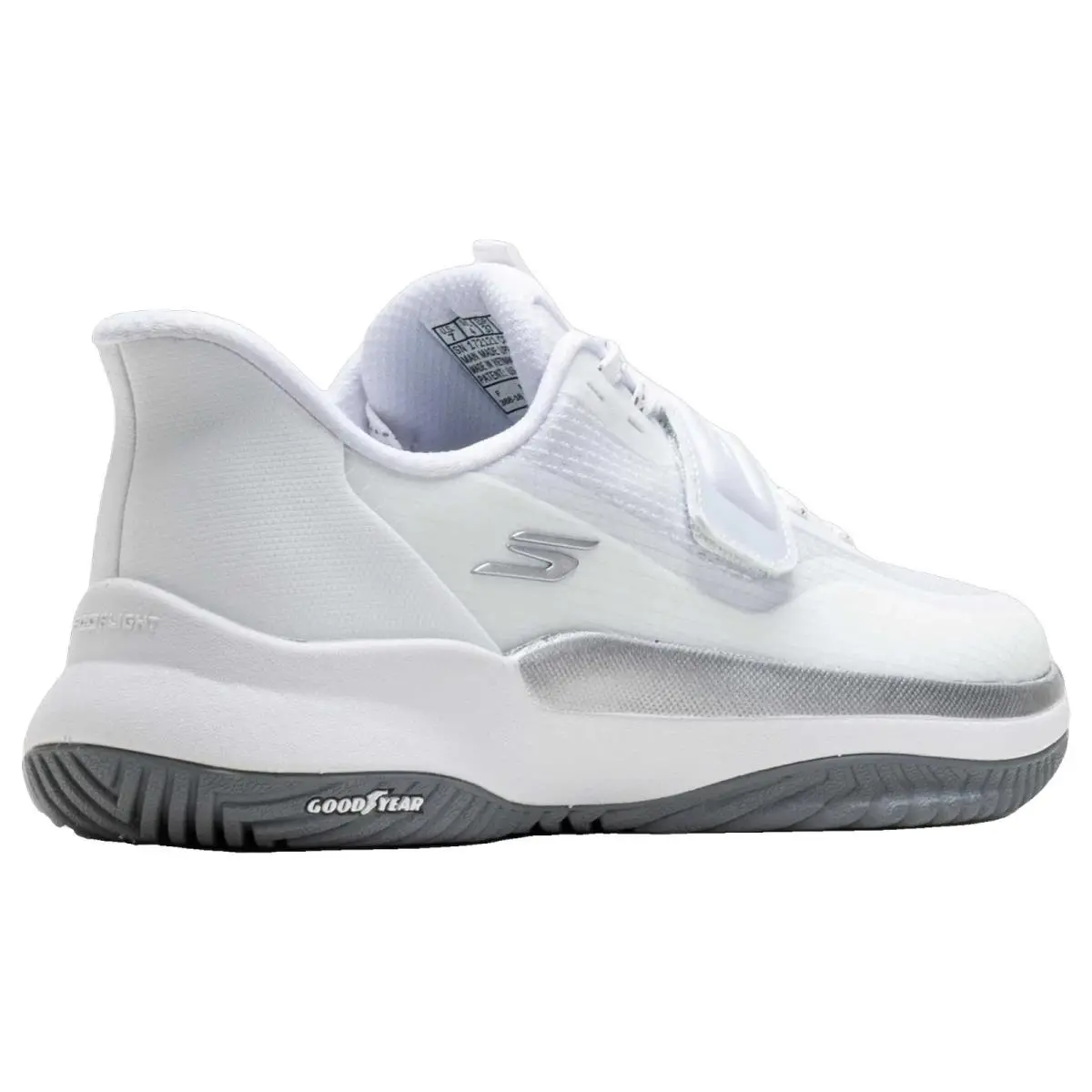 Skechers shoes - Skechers Viper Court Elite 2 0 - 172121-WHT - White/Silver 11