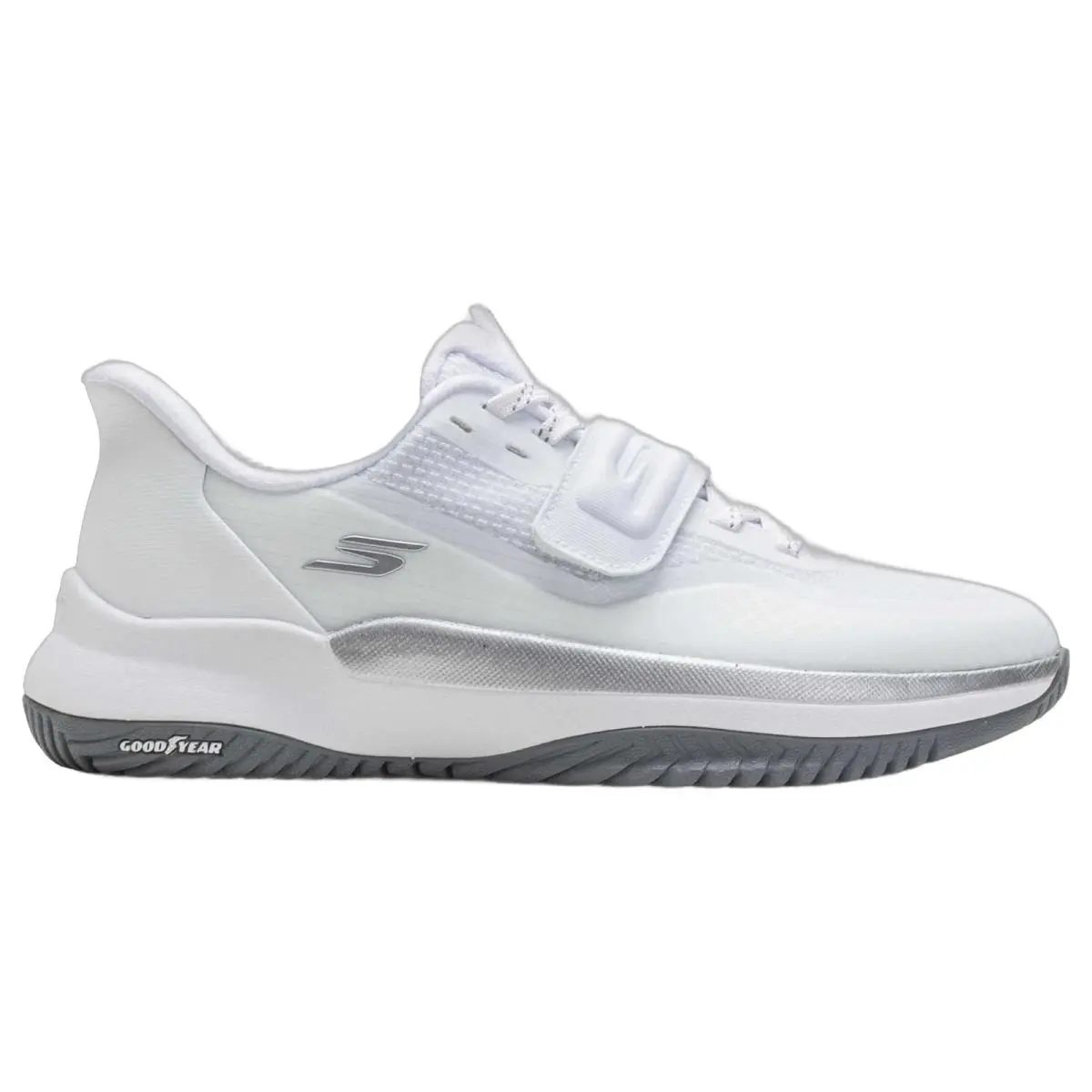 Skechers shoes - Skechers Viper Court Elite 2 0 - 172121-WHT - White/Silver 6