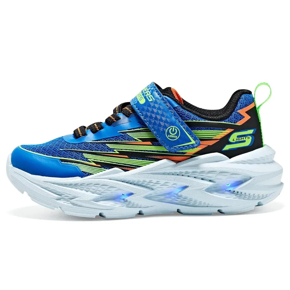 Skechers shoes - Blue/Lime 2