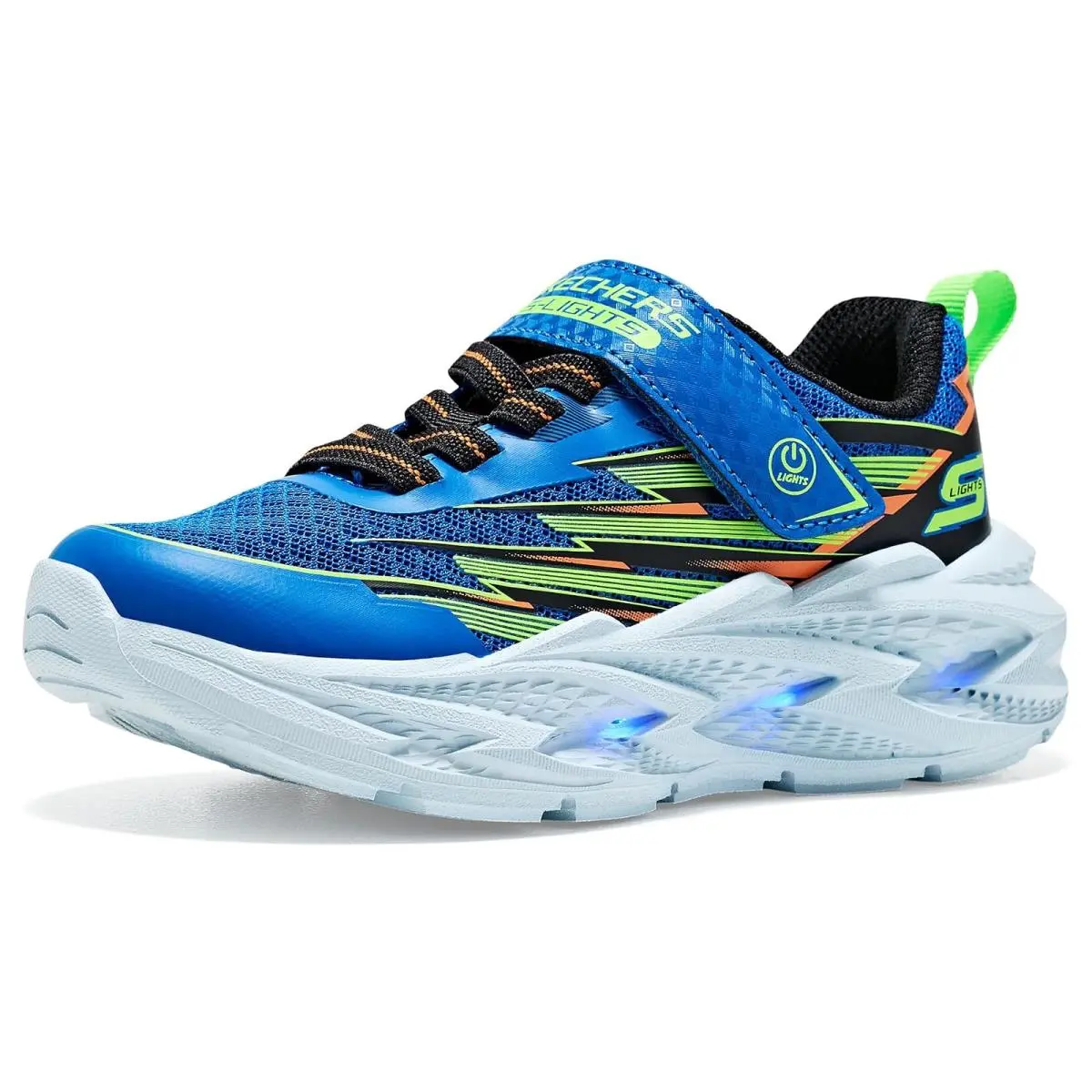Skechers shoes - Blue/Lime 6