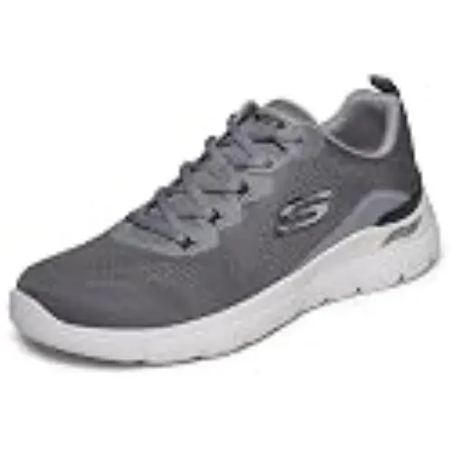 Skechers shoes - CHARCOAL/LIME 13