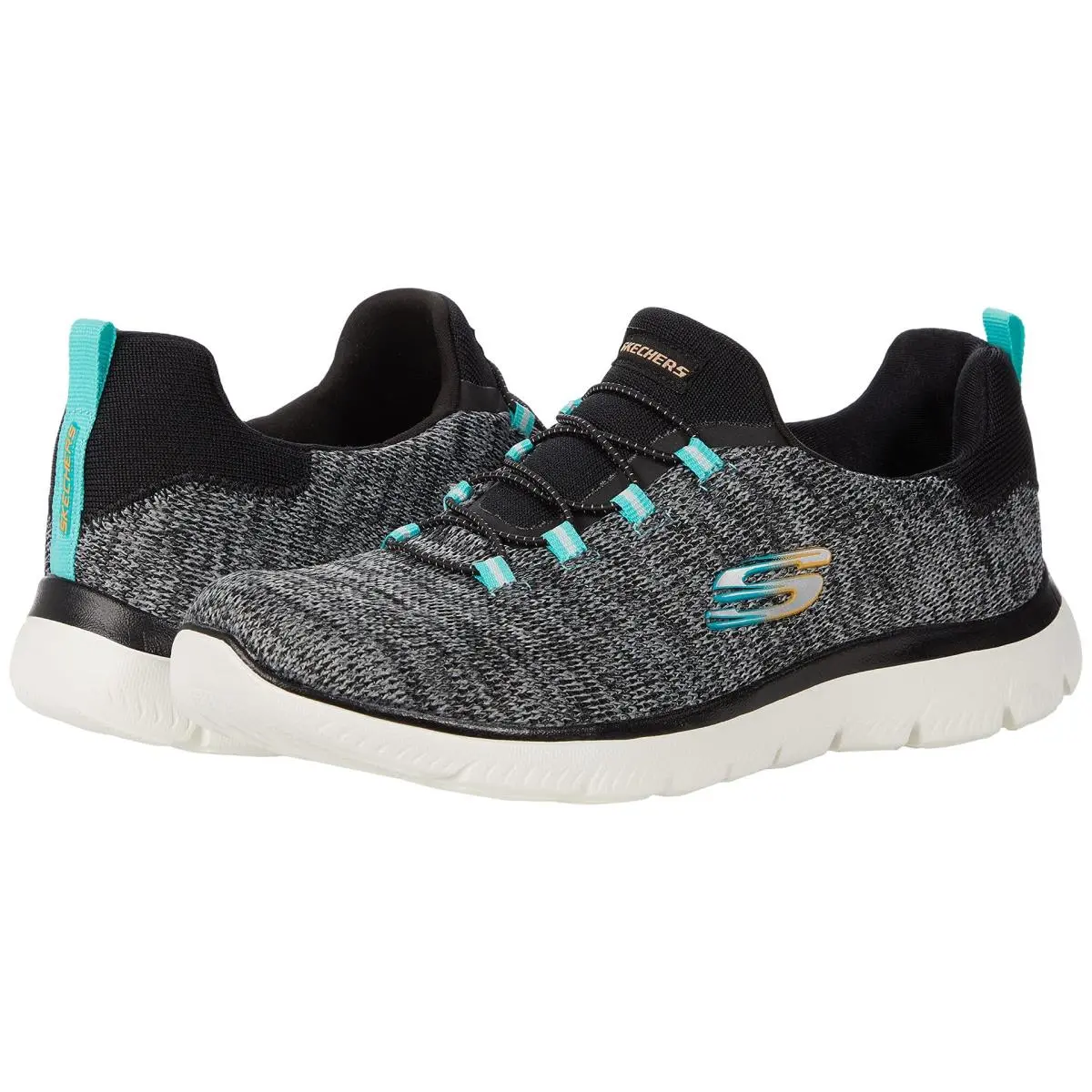 Skechers shoes - 149213 - 149213/149213W-BKMN - black multi 2