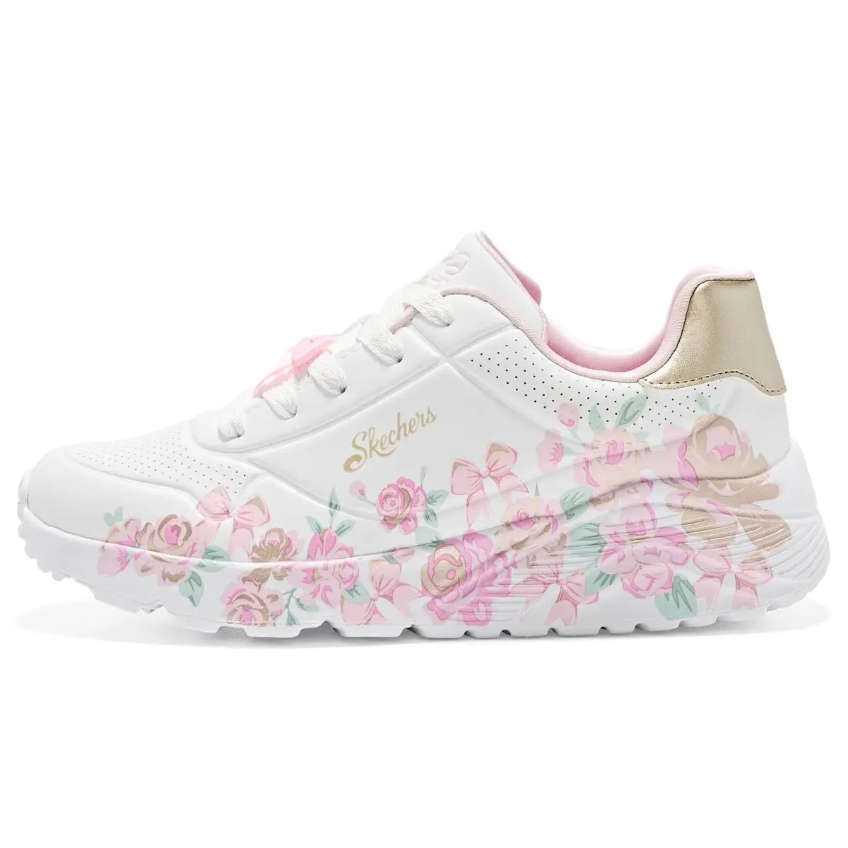 Skechers shoes - White/Light Pink 2