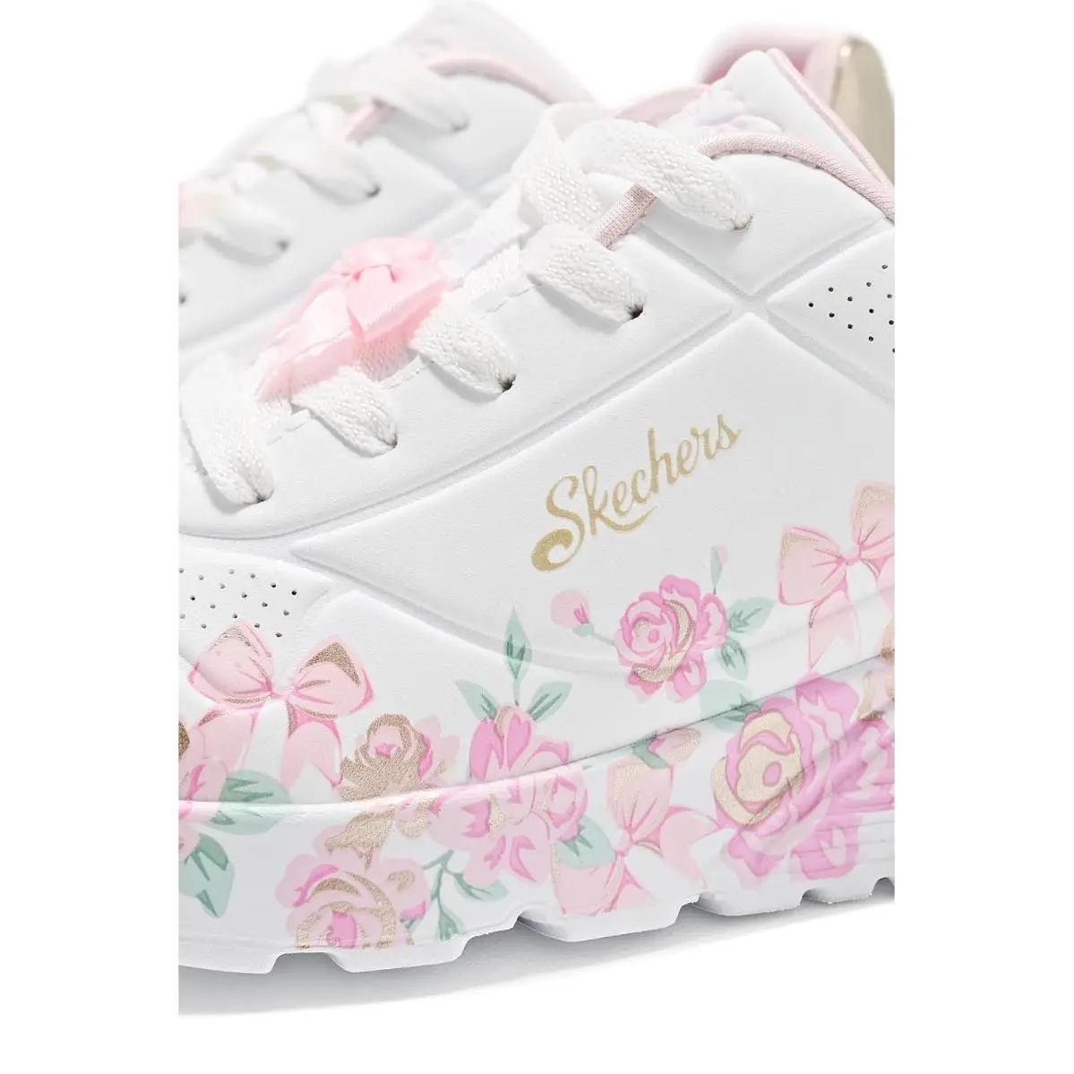 Skechers shoes - White/Light Pink 4