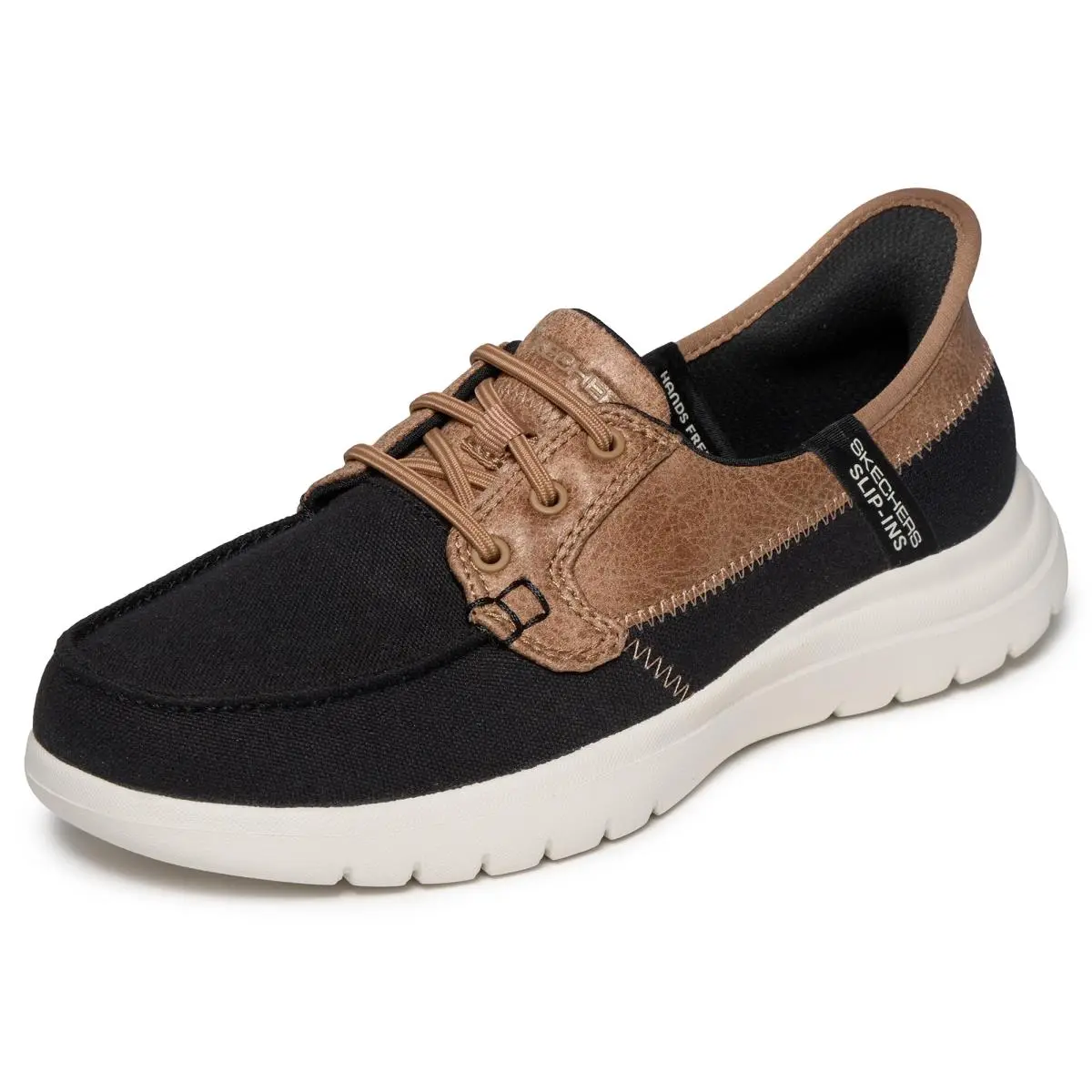 Skechers shoes - 136536-nvy - 136536W - black/white 5