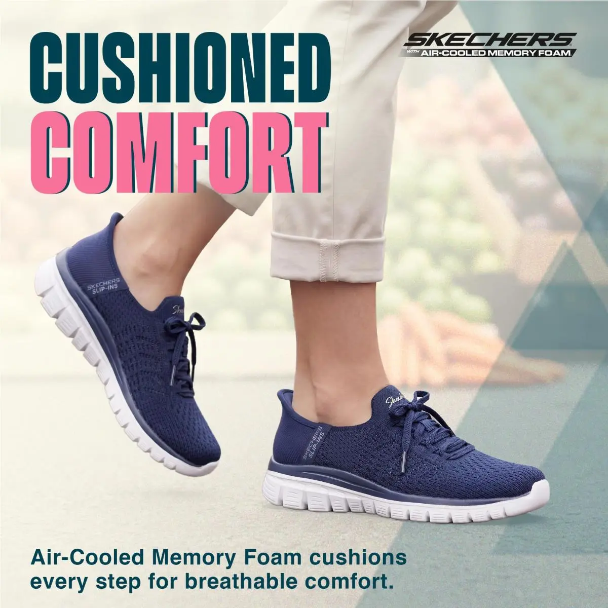 Skechers shoes - 100736-tpe - 100736 - navy 7