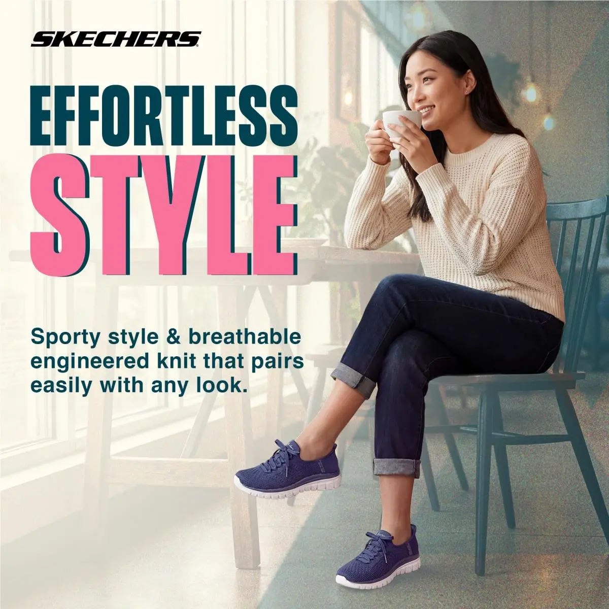 Skechers shoes - 100736-tpe - 100736 - navy 6