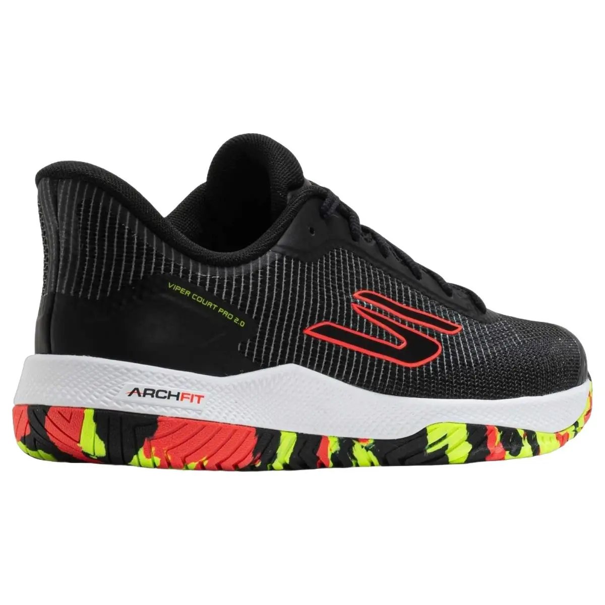 Skechers shoes - Skechers Viper Court Pro 2 0 - 246109-BKMT - Black/Multi 11