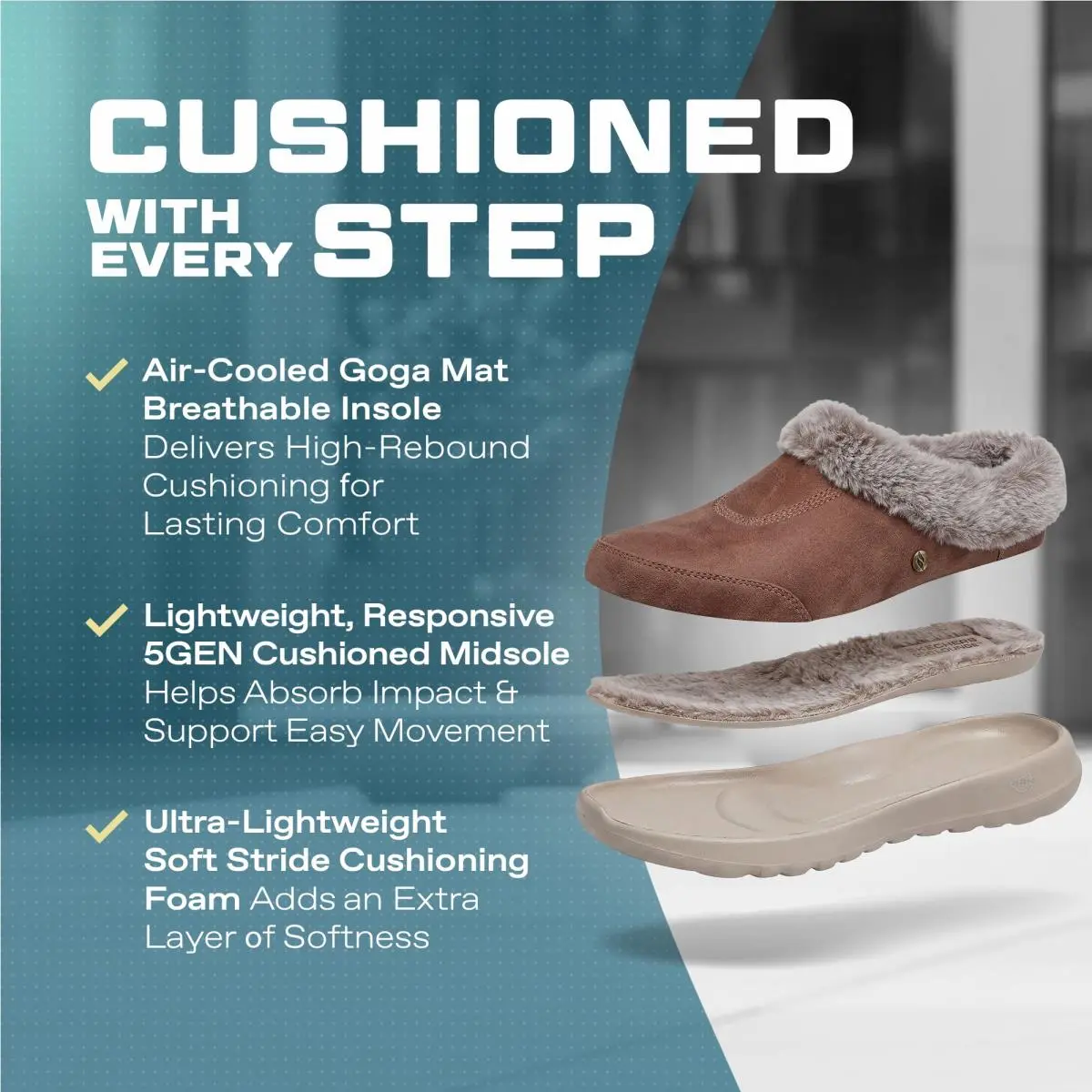 Skechers clothing - 175254 - 175254-CSNT - chestnut 5