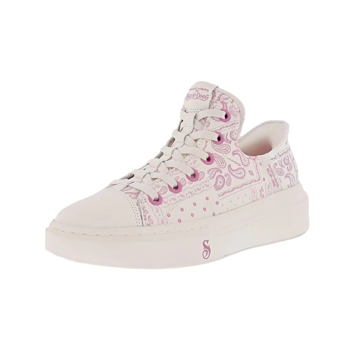 Skechers shoes - 186002 wpk - wpk - 198376229443 - white/pink 5