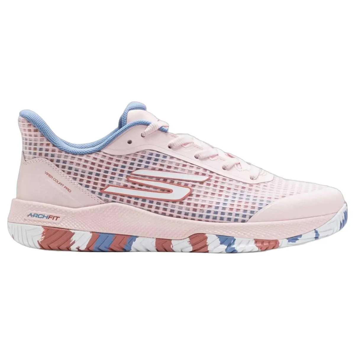 Skechers shoes - Skechers Viper Court Pro - Viper Court Pro - 172069-LTPK - Light Pink/Blue 6