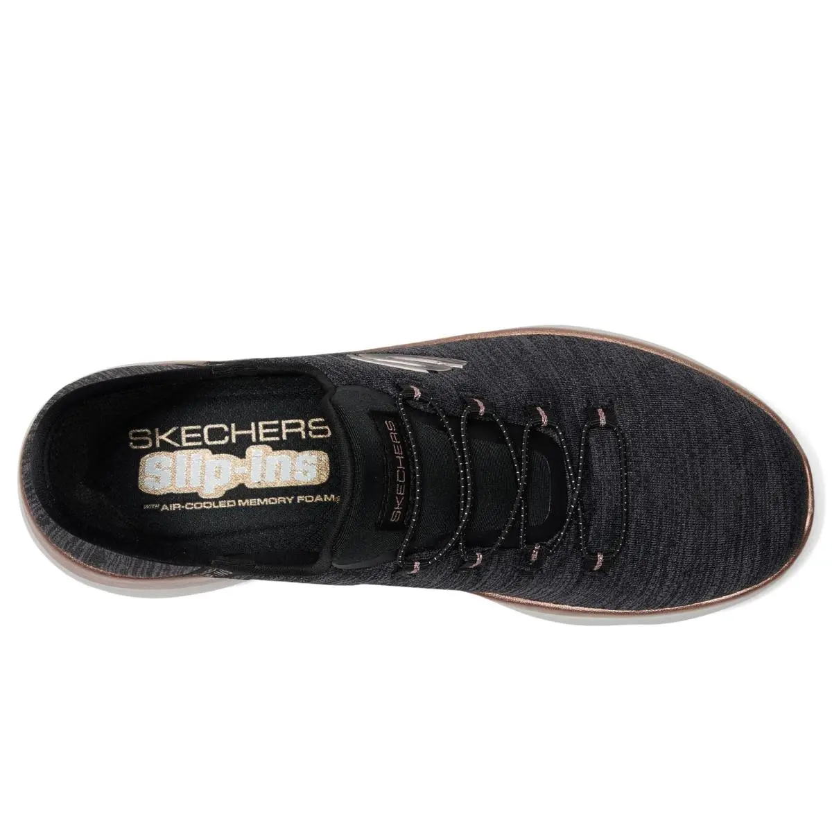 Skechers shoes - 150277 - 150277BKRG - black/rose gold 1