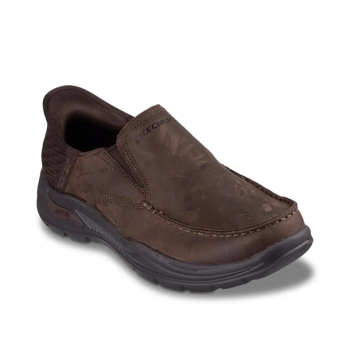 Skechers shoes - Cocoa Brown Leather 4