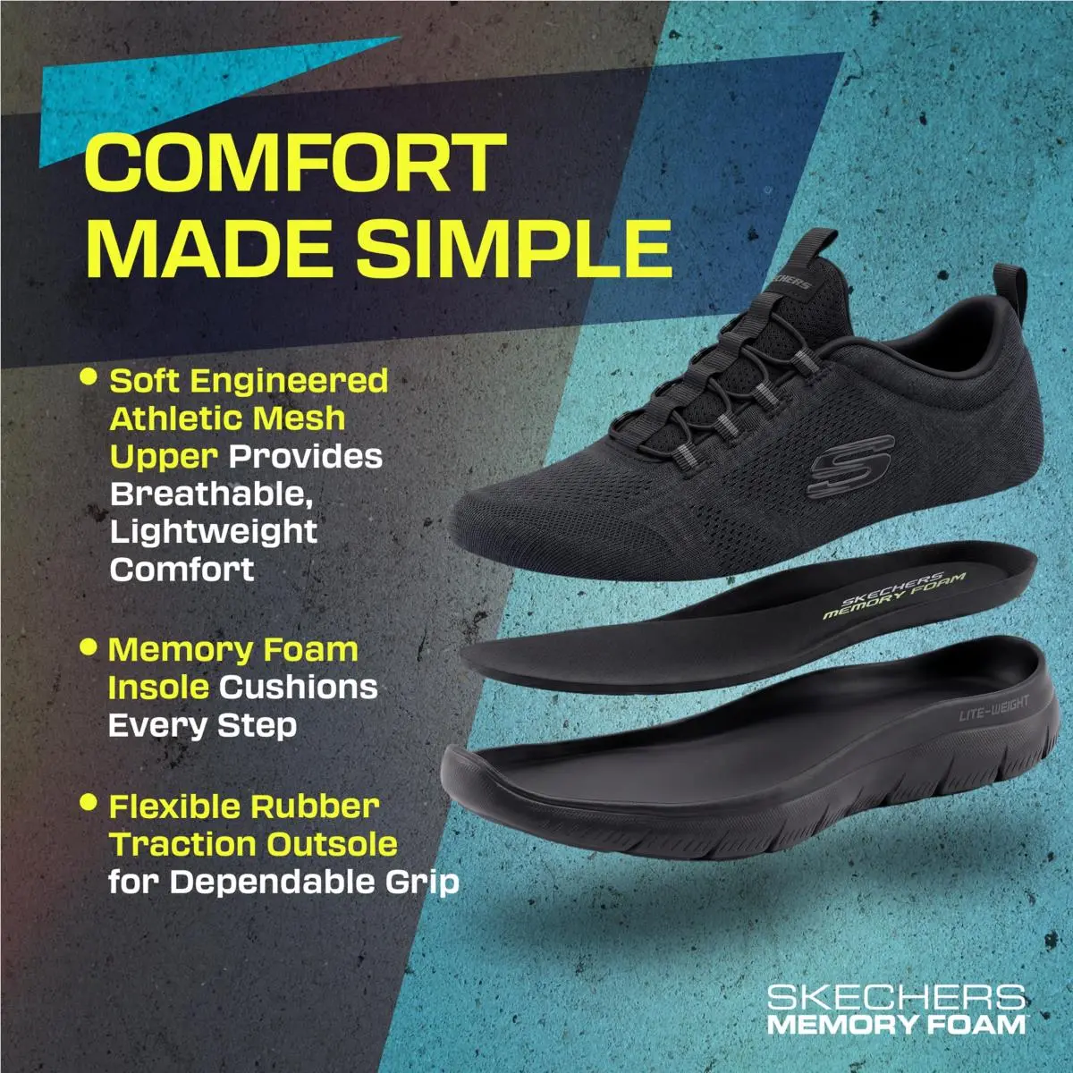Skechers shoes - 232186 - 232186 - black/black 2