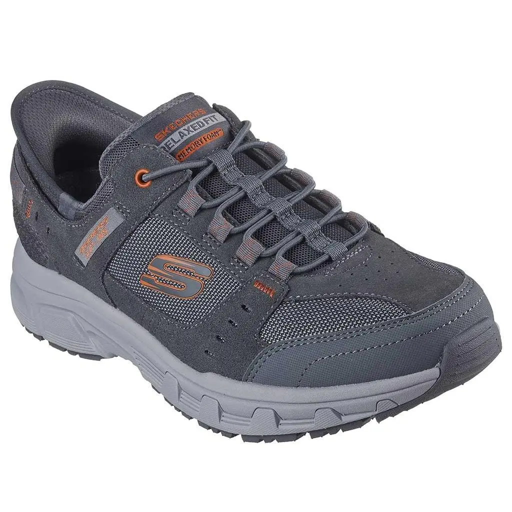 Skechers shoes - Oak Canyon Slipin - Oak Canyon Slipin - BRN-BLK 8