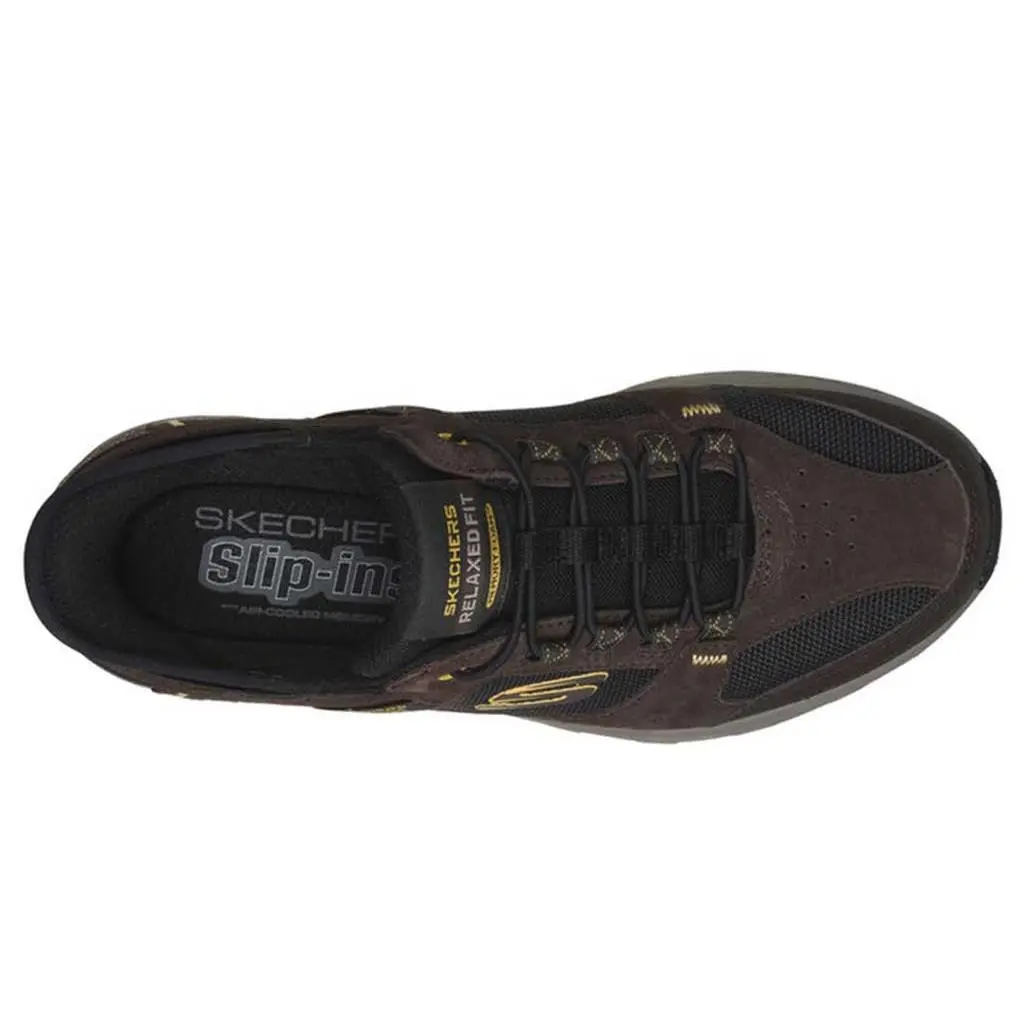 Skechers shoes - Oak Canyon Slipin - Oak Canyon Slipin - BRN-BLK 7
