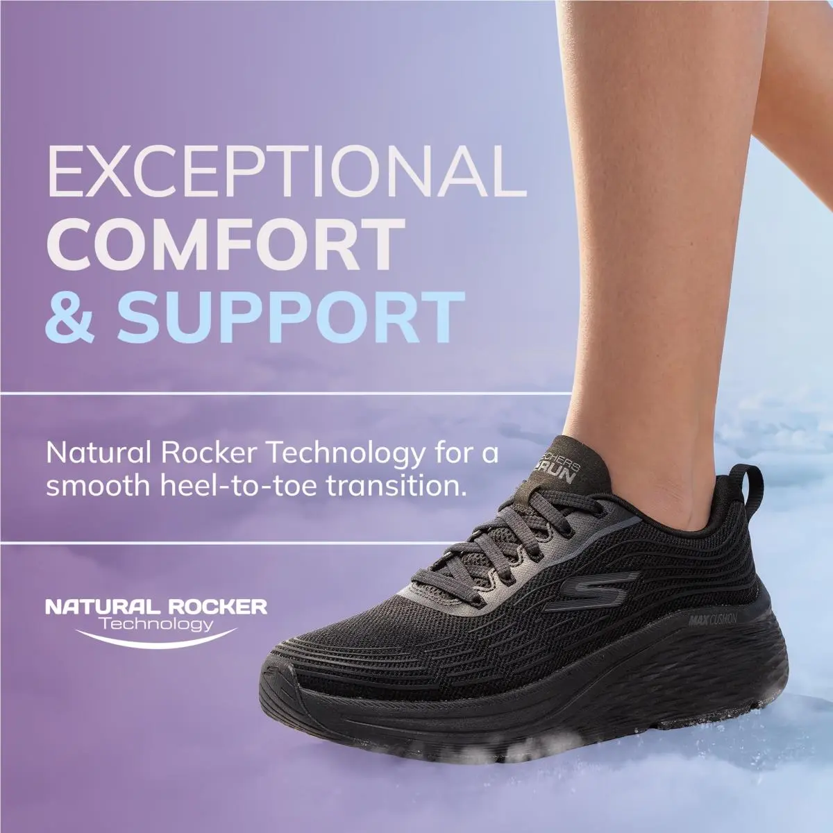 Skechers shoes - 129600 - 129600-NVTL - black 3