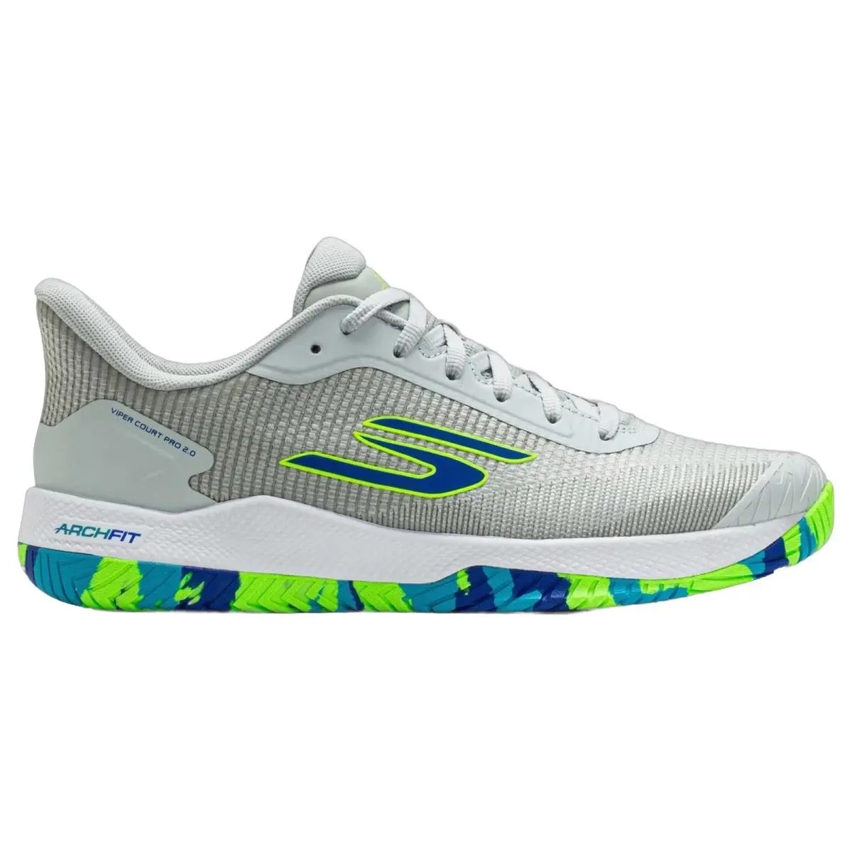Skechers shoes - Skechers Viper Court Pro 2 0 - 246109-GRY - Gray/Multi 6